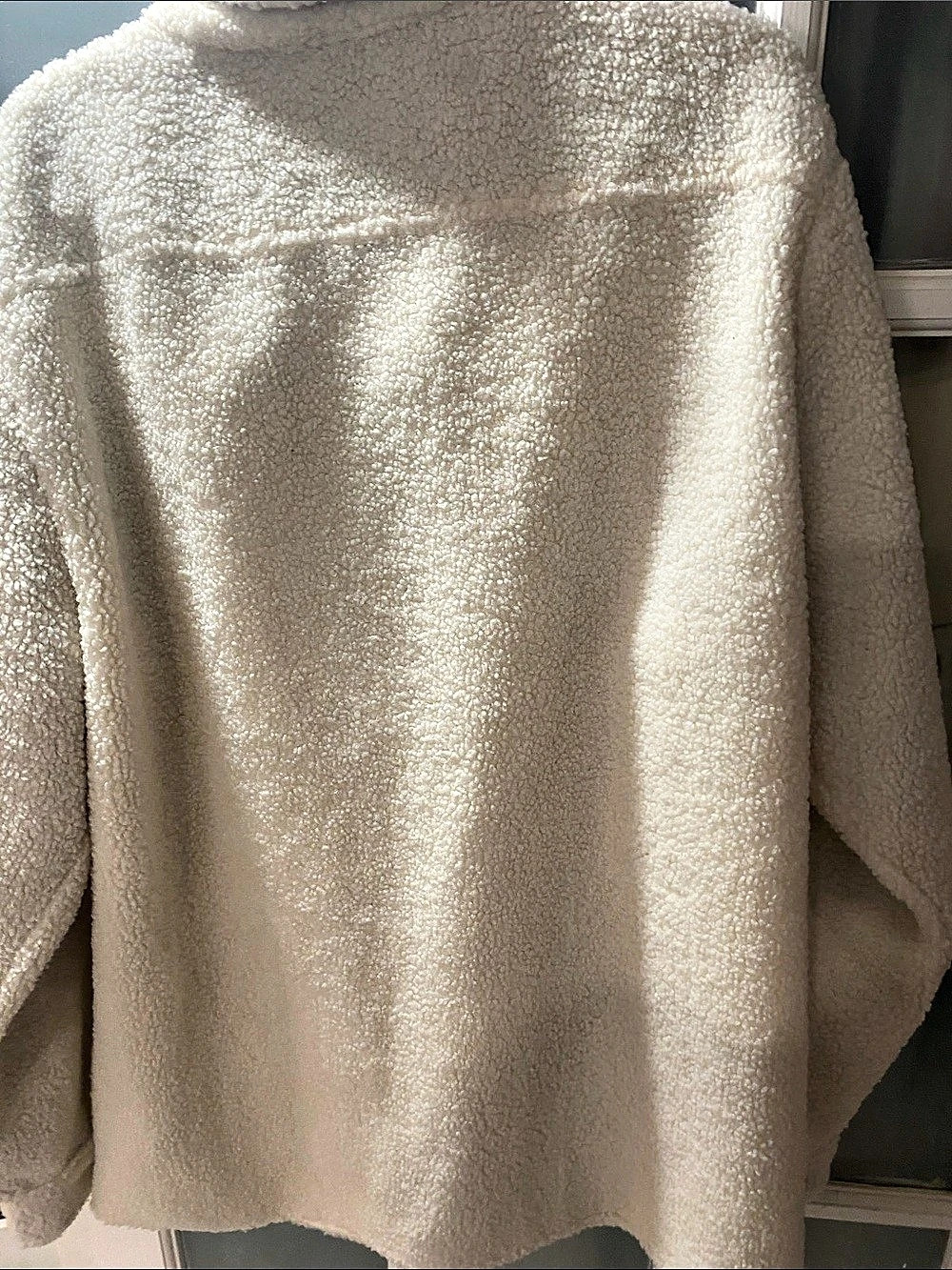 DKNY Cream Teddy Jacket